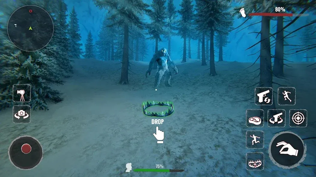 Bigfoot Yeti Gorilla Sasquatch (Бигфут Йети Горилла Сасквач) МОД/Взлом [Деньги, Монеты и Меню MOD] Screenshot 2