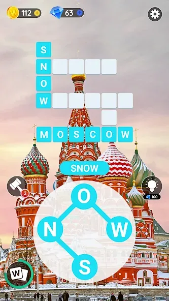 Word City: Connect Word Game (Ворд Сити) МОД/Взлом [Бесконечные деньги, Монеты и Мега MOD] Screenshot 5