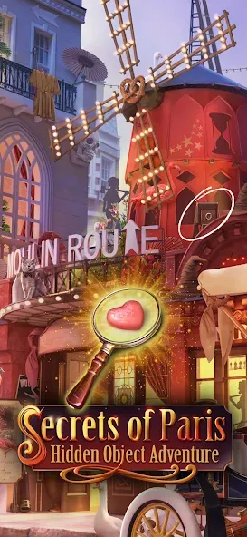 Paris Secrets Hidden Objects МОД/Взлом [Много денег, Монет и Все открыто] Screenshot 1
