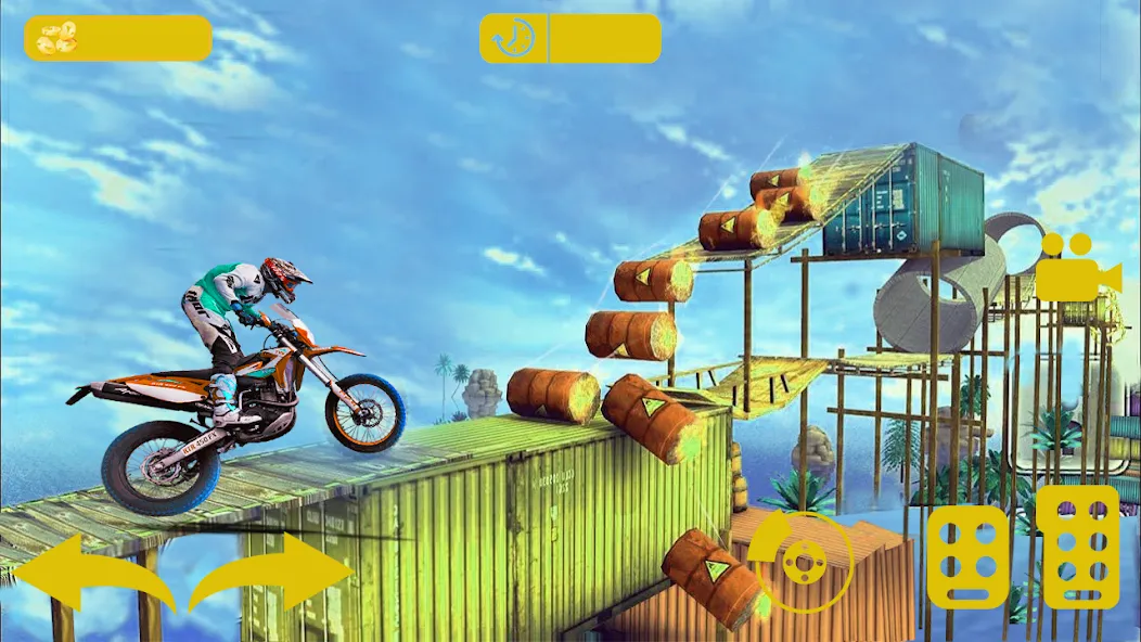 Bike stunt 3d games-Bike games МОД/Взлом [Бесконечные деньги, Монеты и Мега MOD] Screenshot 1