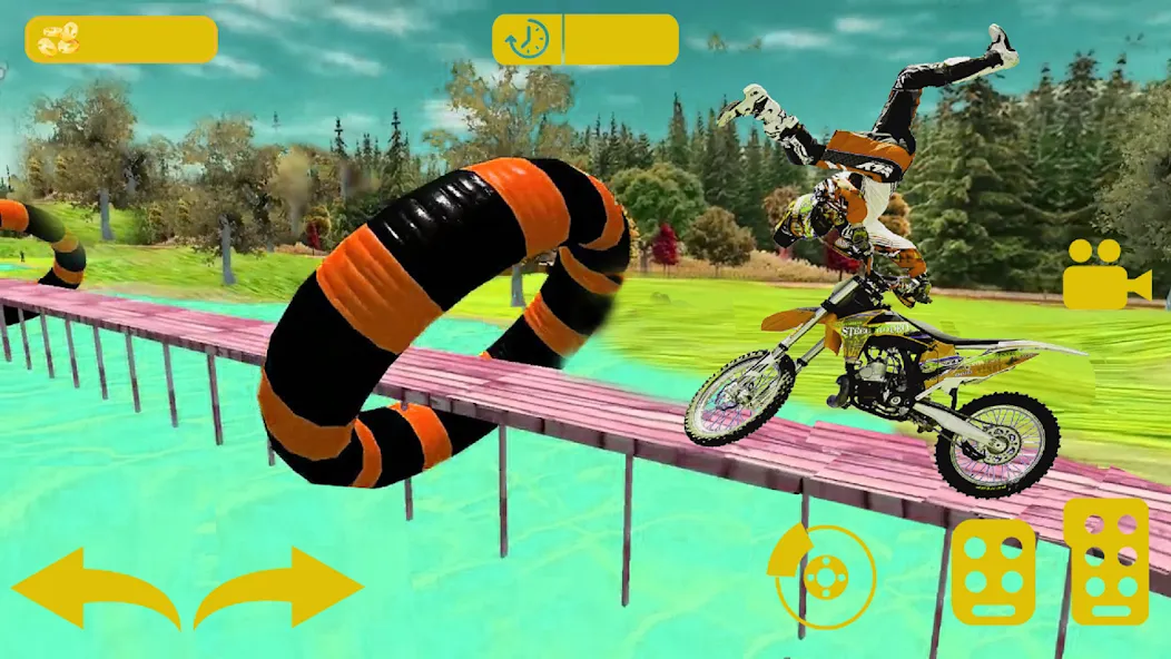 Bike stunt 3d games-Bike games МОД/Взлом [Бесконечные деньги, Монеты и Мега MOD] Screenshot 3