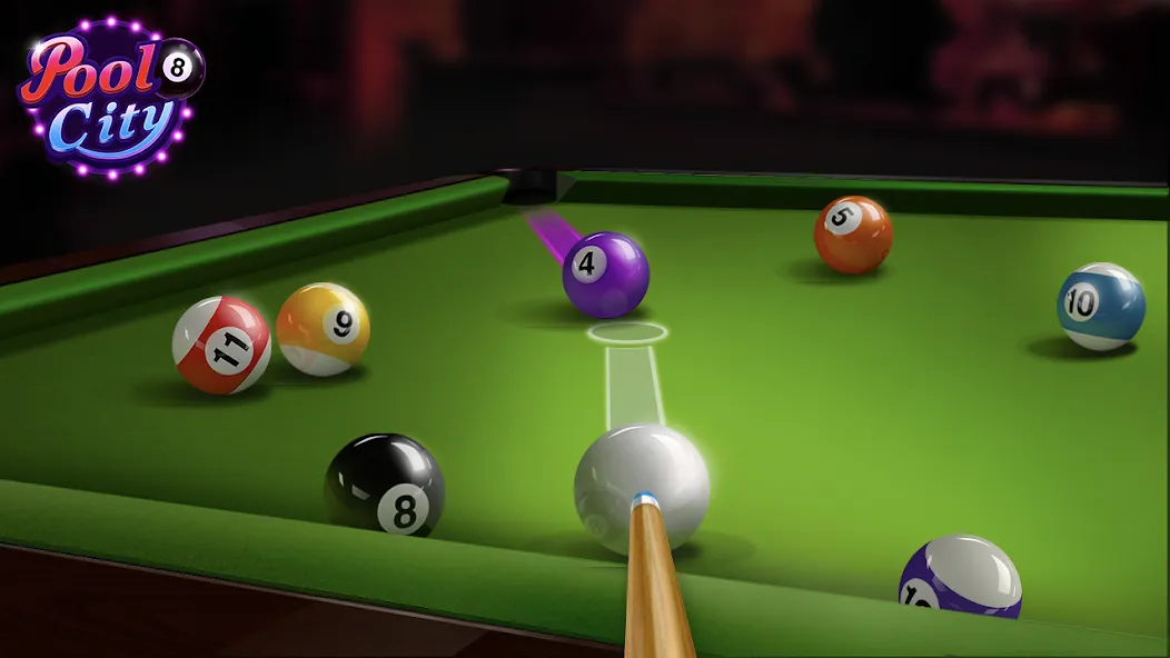 Pooking - Billiards City (Пукинг) МОД/Взлом [Много монет, Открытые уровни и Мега MOD] Screenshot 1