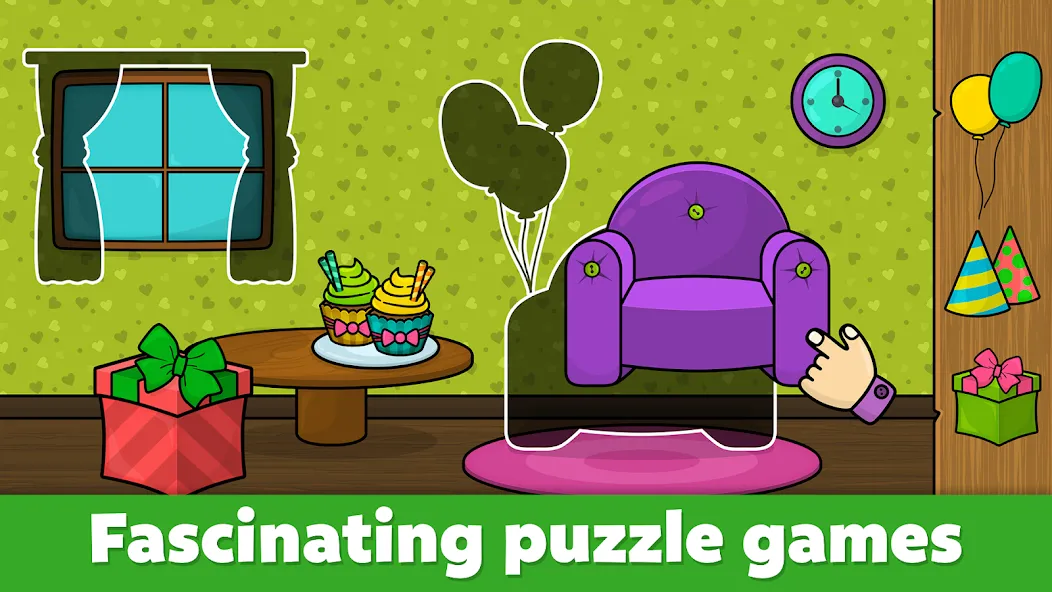 Baby & toddler preschool games МОД/Взлом [Много денег, Монет и Все открыто] Screenshot 4
