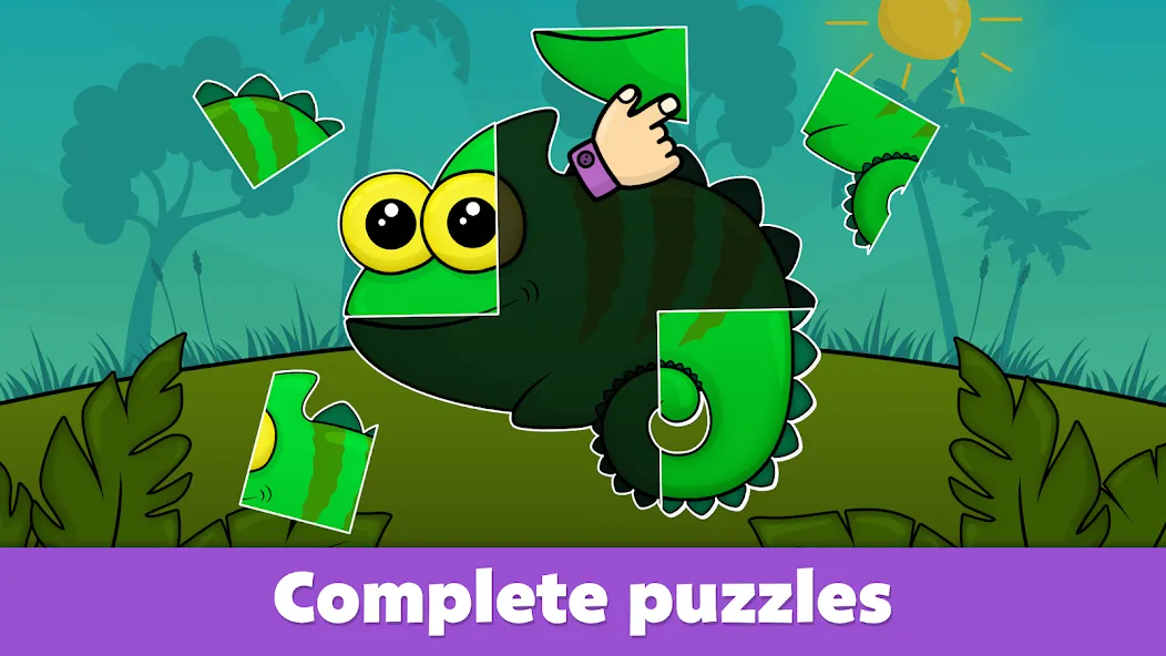 Kids Puzzle Games 2-5 years МОД/Взлом [Много денег, Монет и Все открыто] Screenshot 3