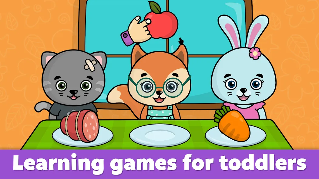 Baby Games: Shapes and Colors МОД/Взлом [Бесконечные деньги, Монеты и Мега MOD] Screenshot 1