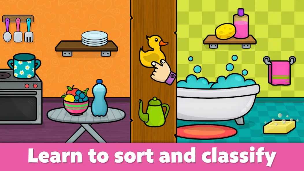 Baby Games: Shapes and Colors МОД/Взлом [Бесконечные деньги, Монеты и Мега MOD] Screenshot 2