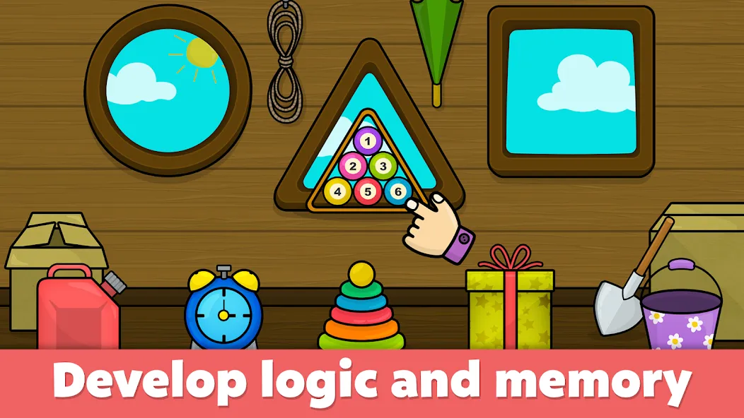 Baby Games: Shapes and Colors МОД/Взлом [Бесконечные деньги, Монеты и Мега MOD] Screenshot 3