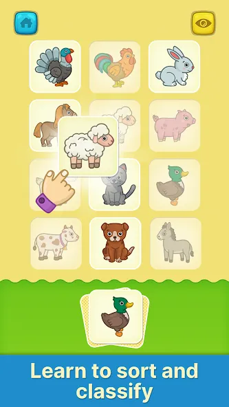 Bimi Boo Flashcards for Kids МОД/Взлом [Деньги, Монеты и Меню MOD] Screenshot 1