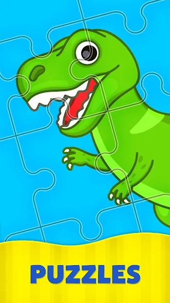 Kids Puzzles: Games for Kids МОД/Взлом [Бесконечные деньги, Монеты и Мега MOD] Screenshot 1