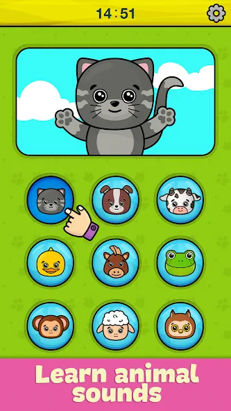 Bimi Boo Baby Phone for Kids МОД/Взлом [Деньги, Монеты и Меню MOD] Screenshot 2