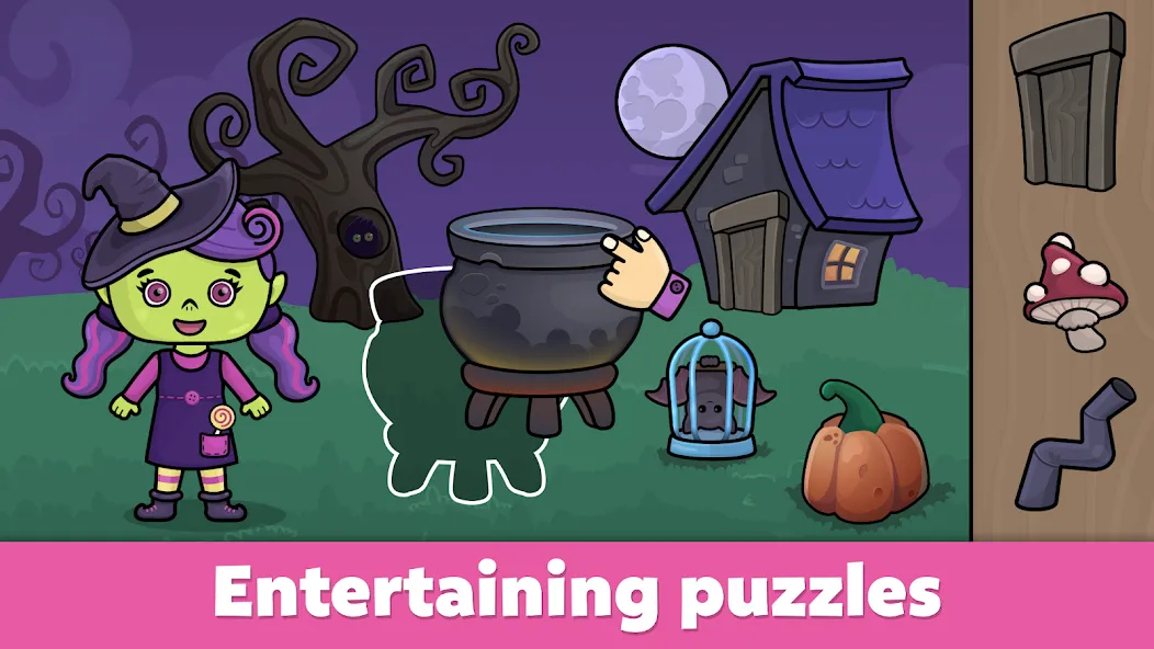 Bimi Boo Fun Kids Games МОД/Взлом [Меню, Бесконечные монеты и Открытые уровни] Screenshot 2
