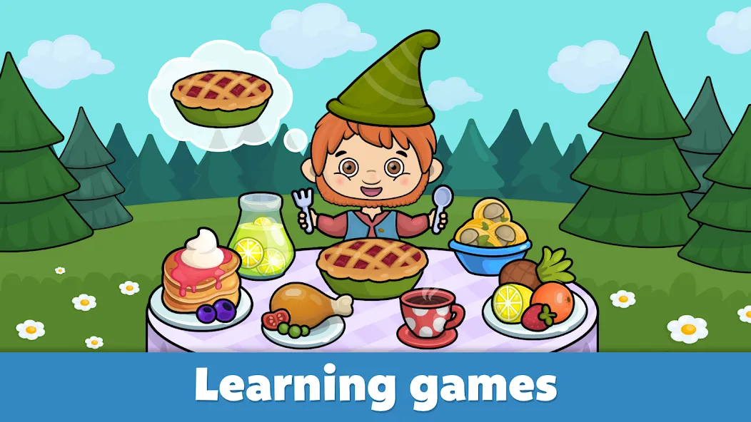 Bimi Boo Fun Kids Games МОД/Взлом [Меню, Бесконечные монеты и Открытые уровни] Screenshot 3