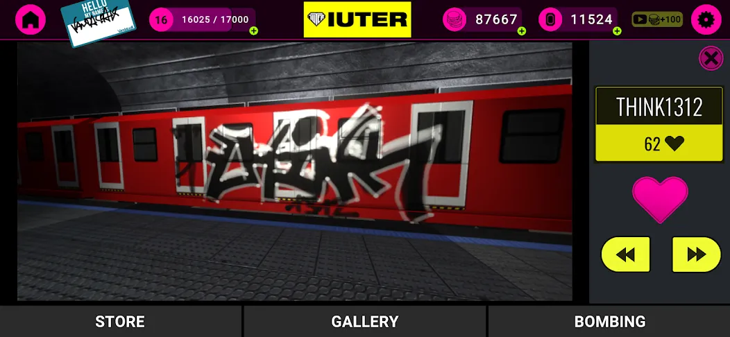 VANDALEAK - Sprays & Graffiti (ВАНДАЛЕАК) МОД/Взлом [Деньги, Монеты и Меню MOD] Screenshot 4