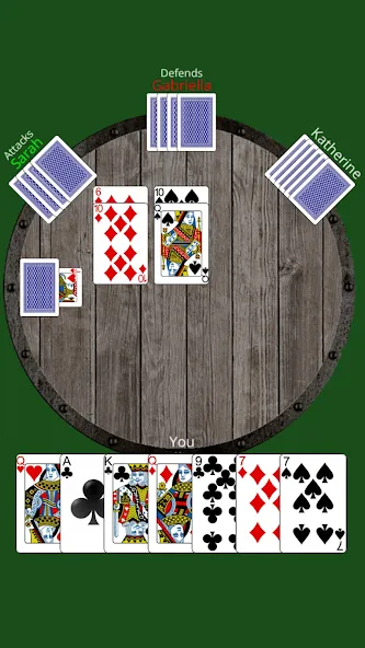 Durak Online Cards Game МОД/Взлом [Меню, Бесконечные монеты и Открытые уровни] Screenshot 2