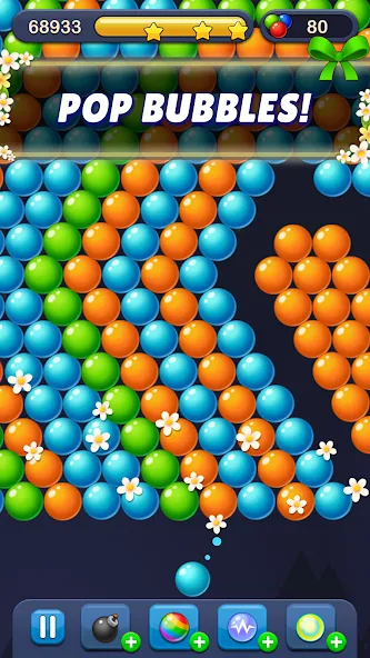 Bubble Pop! Puzzle Game Legend МОД/Взлом [Все открыто, Дополнительные деньги и Меню MOD] Screenshot 2