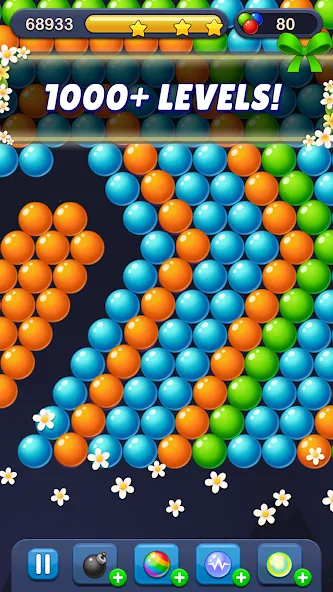 Bubble Pop! Puzzle Game Legend МОД/Взлом [Все открыто, Дополнительные деньги и Меню MOD] Screenshot 3