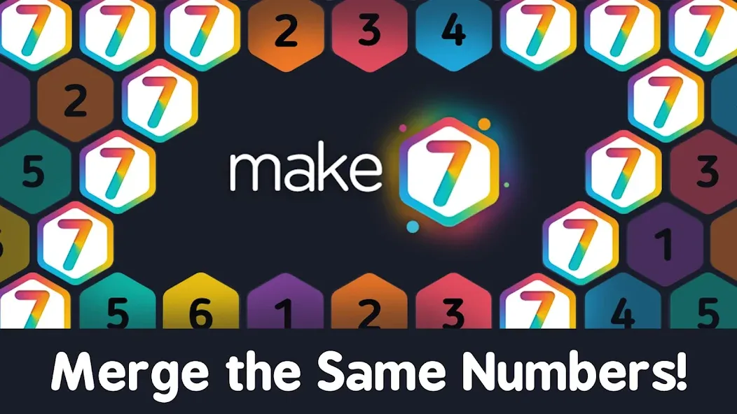 Make7! Hexa Puzzle МОД/Взлом [Меню, Бесконечные монеты и Открытые уровни] Screenshot 3