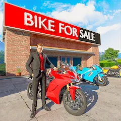 Скачать Взломанная Motorcycle Dealer Bike Games на Андроид (Много денег)