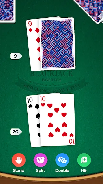Blackjack (Блэкджек) МОД/Взлом [Меню, Бесконечные монеты и Открытые уровни] Screenshot 4