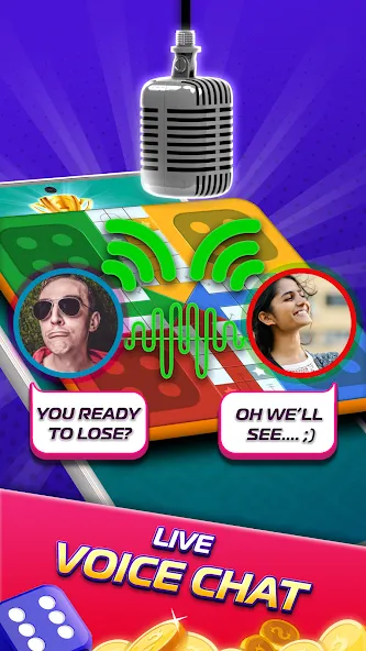 Ludo SuperStar- Board Game МОД/Взлом [Меню, Бесконечные монеты и Открытые уровни] Screenshot 4