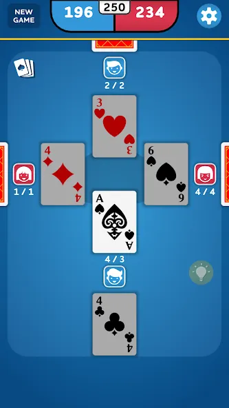 Spades - Card Game (Спейдс) МОД/Взлом [Меню, Бесконечные монеты и Открытые уровни] Screenshot 3