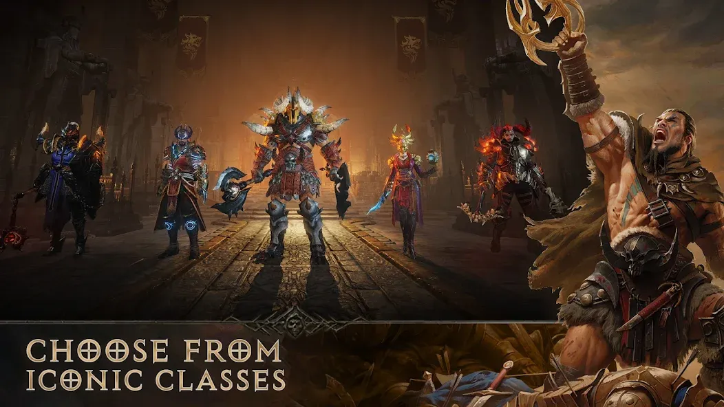 Diablo Immortal (Дьябло Иммортал) МОД/Взлом [Меню, Бесконечные монеты и Открытые уровни] Screenshot 1