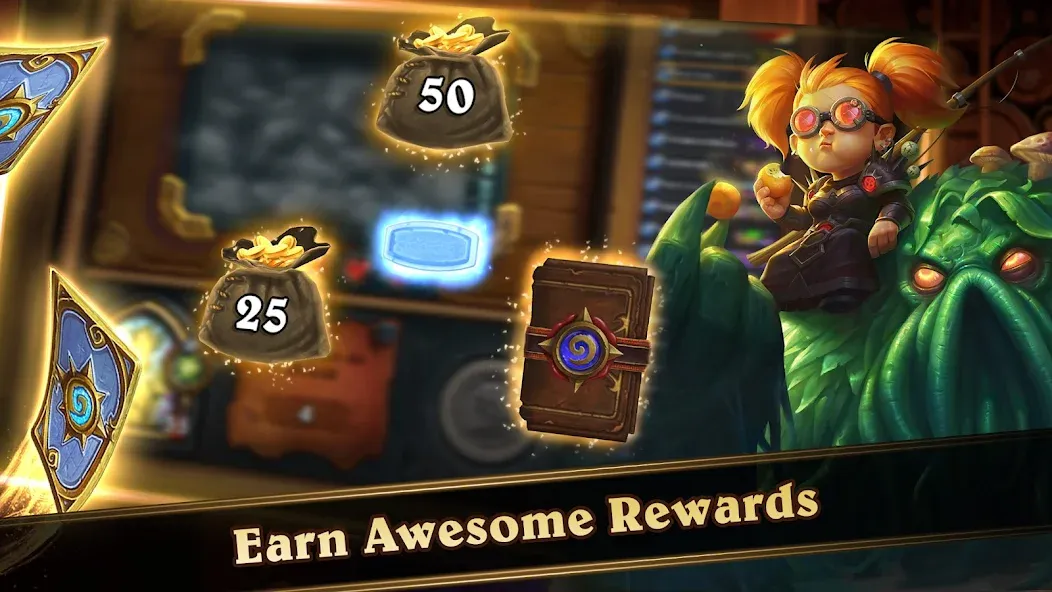 Hearthstone (Хртстоун) МОД/Взлом [Бесконечные деньги, Монеты и Мега MOD] Screenshot 5