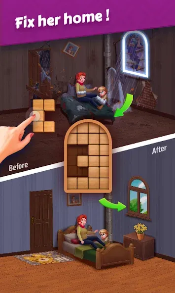 Jigsaw Puzzles - Block Puzzle (Джигсоу Пазлы) МОД/Взлом [Бесконечные деньги, Монеты и Мега MOD] Screenshot 3