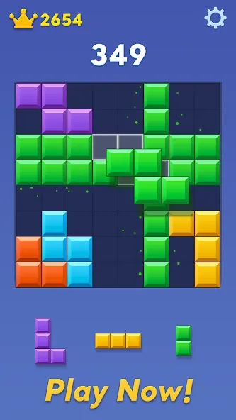 Block Blast! (Блок Бласт) МОД/Взлом [Бесконечные деньги, Монеты и Мега MOD] Screenshot 5