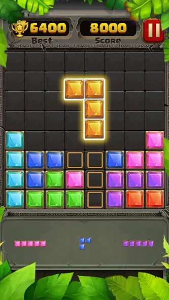 Block Puzzle Guardian (Блок Пазл Хранитель) МОД/Взлом [Меню, Бесконечные монеты и Открытые уровни] Screenshot 1