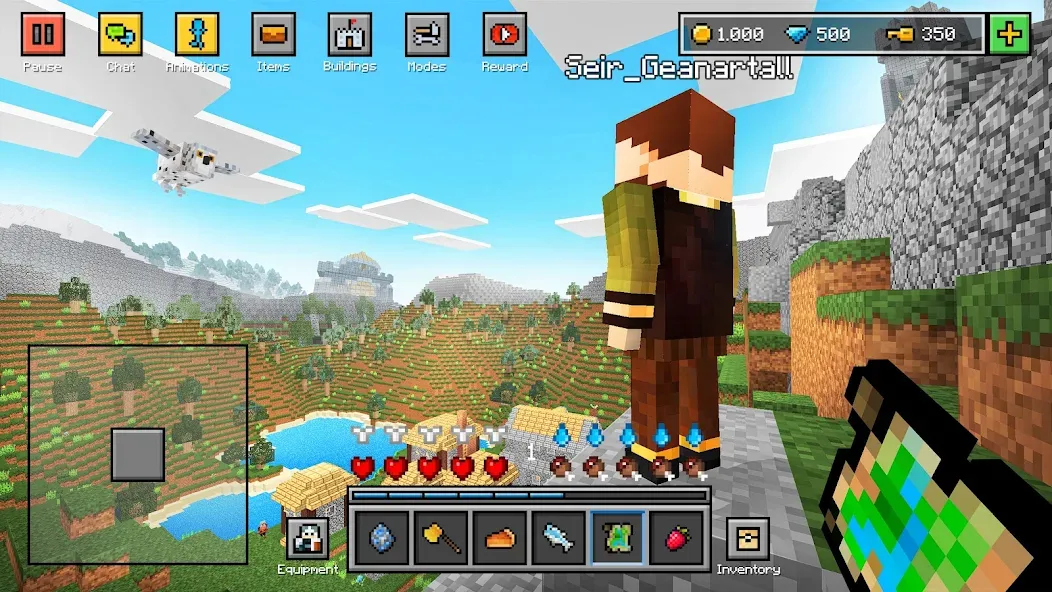 Block World 3D: Craft & Build МОД/Взлом [Бесконечные деньги, Монеты и Мега MOD] Screenshot 5