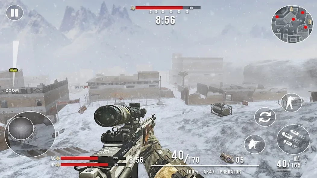Modern Commando Strike Mission МОД/Взлом [Много денег, Монет и Все открыто] Screenshot 1