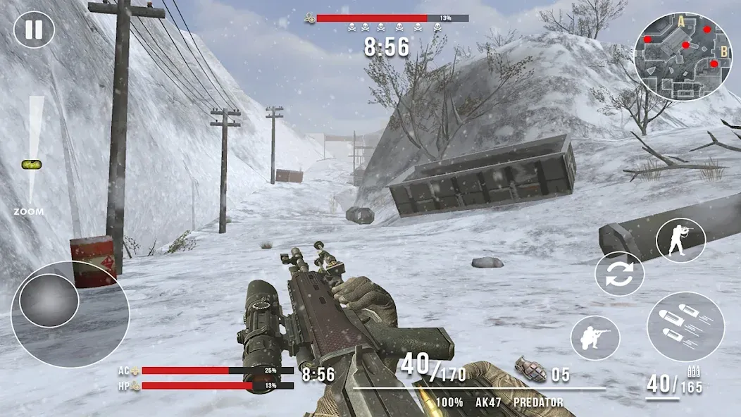Modern Commando Strike Mission МОД/Взлом [Много денег, Монет и Все открыто] Screenshot 2