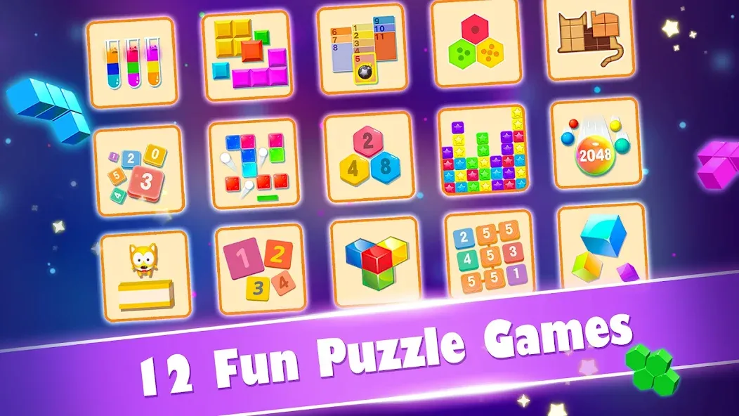 Block Gems: Block Puzzle Games (Блок драгоценные камни) МОД/Взлом [Много монет, Открытые уровни и Мега MOD] Screenshot 1