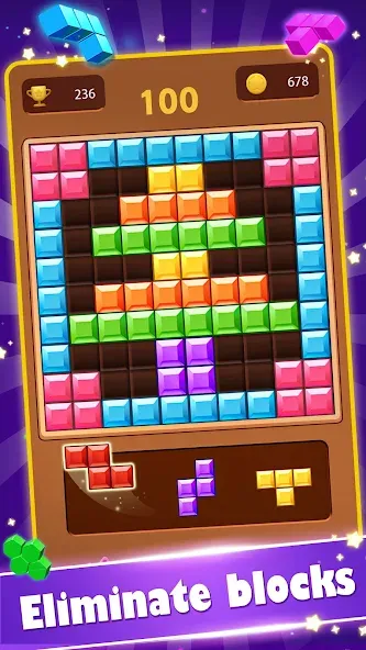 Block Gems: Block Puzzle Games (Блок драгоценные камни) МОД/Взлом [Много монет, Открытые уровни и Мега MOD] Screenshot 2