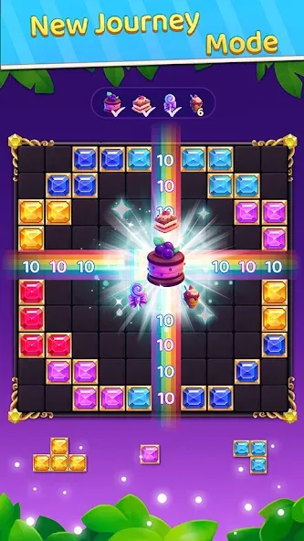 Block Puzzle: Block Blast! МОД/Взлом [Много денег, Монет и Все открыто] Screenshot 1