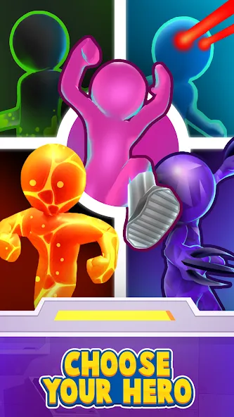 Heroes Inc! МОД/Взлом [Меню, Бесконечные монеты и Открытые уровни] Screenshot 1