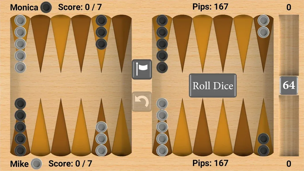 Bluetooth Backgammon МОД/Взлом [Деньги, Монеты и Меню MOD] Screenshot 2