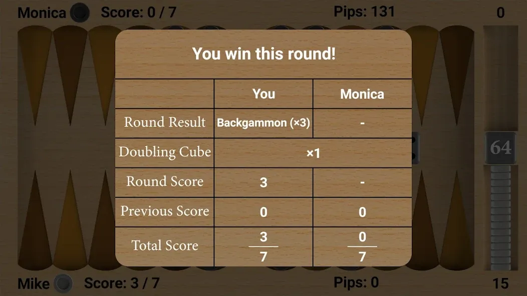 Bluetooth Backgammon МОД/Взлом [Деньги, Монеты и Меню MOD] Screenshot 5