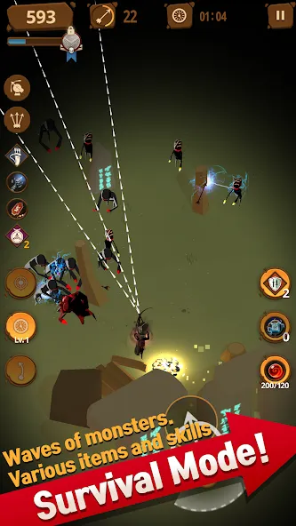 Last Arrows : Sniping Archer (Ласт Эроус) МОД/Взлом [Бесконечные деньги, Монеты и Мега MOD] Screenshot 4