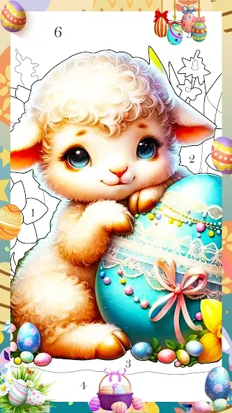 Holiday Relax Coloring Games МОД/Взлом [Много денег, Монет и Все открыто] Screenshot 3