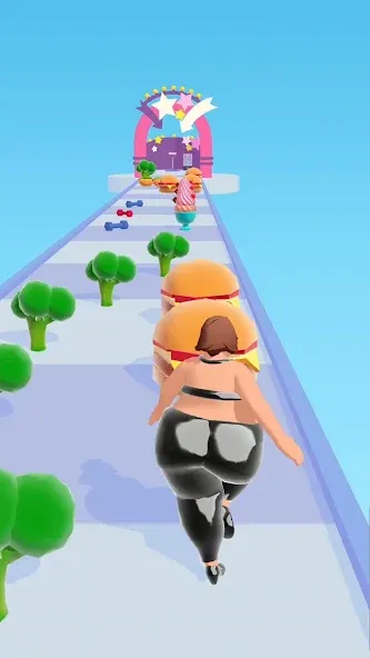 Body Race (Боди Рейс) МОД/Взлом [Все открыто, Дополнительные деньги и Меню MOD] Screenshot 1