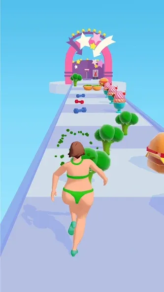 Body Race (Боди Рейс) МОД/Взлом [Все открыто, Дополнительные деньги и Меню MOD] Screenshot 4