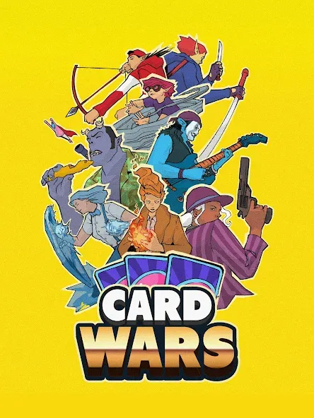 Card Wars: Battle Royale CCG (Локдаун Броул) МОД/Взлом [Много денег, Монет и Все открыто] Screenshot 2