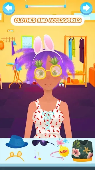Hair salon games : Hairdresser МОД/Взлом [Деньги, Монеты и Меню MOD] Screenshot 3
