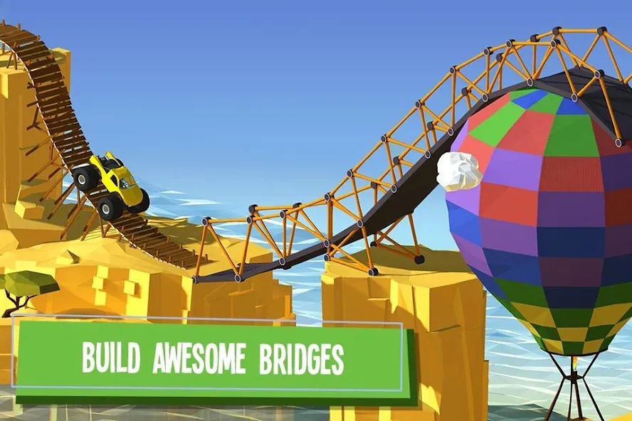 Build a Bridge! МОД/Взлом [Бесконечные деньги, Монеты и Мега MOD] Screenshot 2