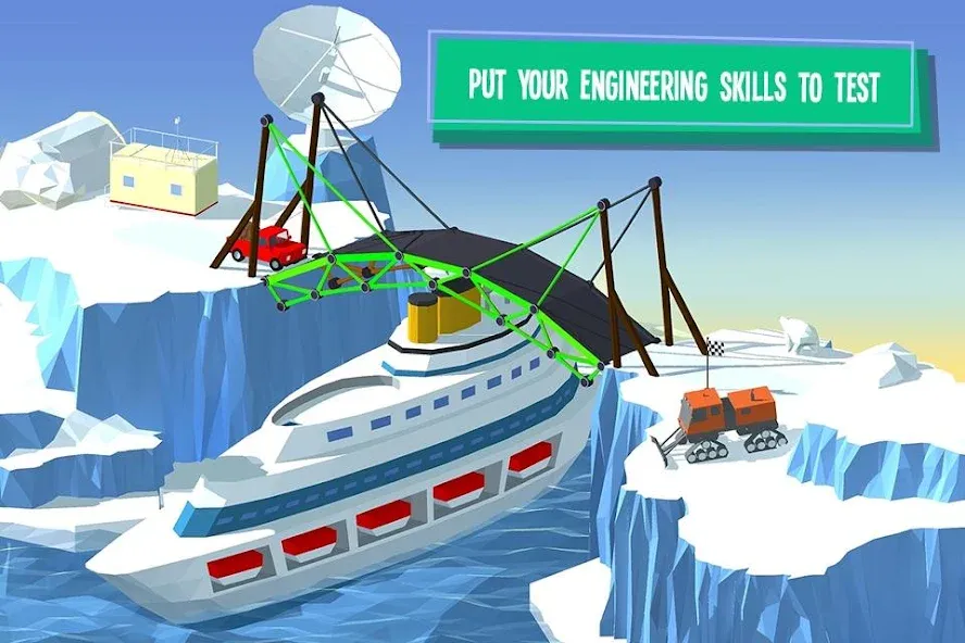 Build a Bridge! МОД/Взлом [Бесконечные деньги, Монеты и Мега MOD] Screenshot 4
