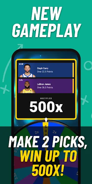 Sports Predictor: Fantasy Game (Спорт Прогнозист) МОД/Взлом [Деньги, Монеты и Меню MOD] Screenshot 1