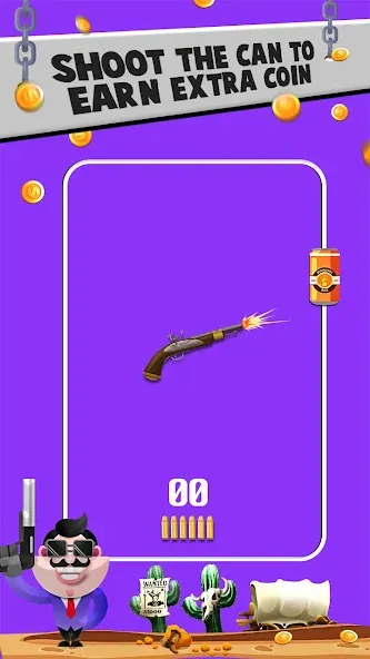 Bottle Shooting VS Gun МОД/Взлом [Много монет, Открытые уровни и Мега MOD] Screenshot 3