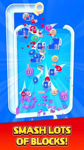 Bounce Merge (Баунс Мерж) МОД/Взлом [Меню, Бесконечные монеты и Открытые уровни] Screenshot 5